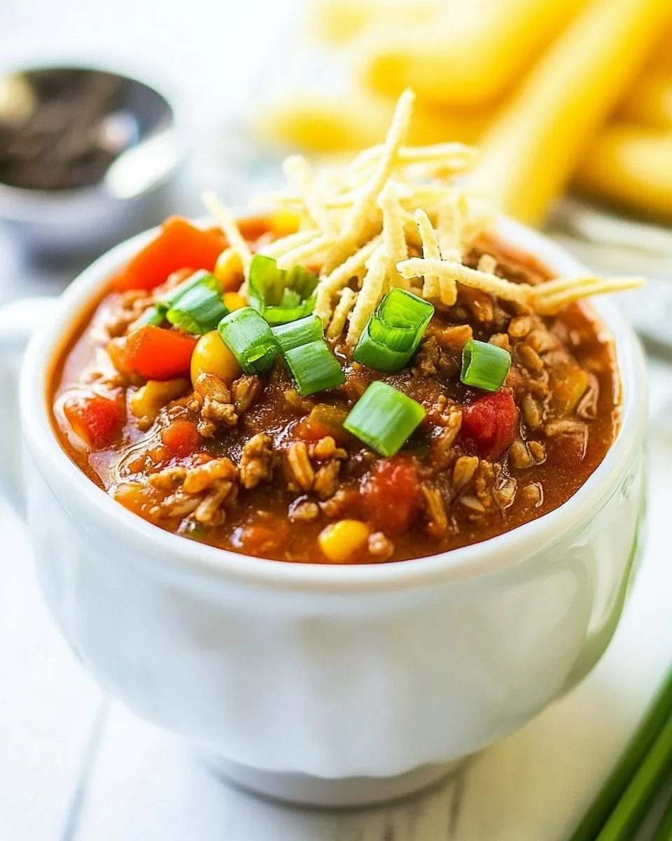 Wild Rice Turkey Chili