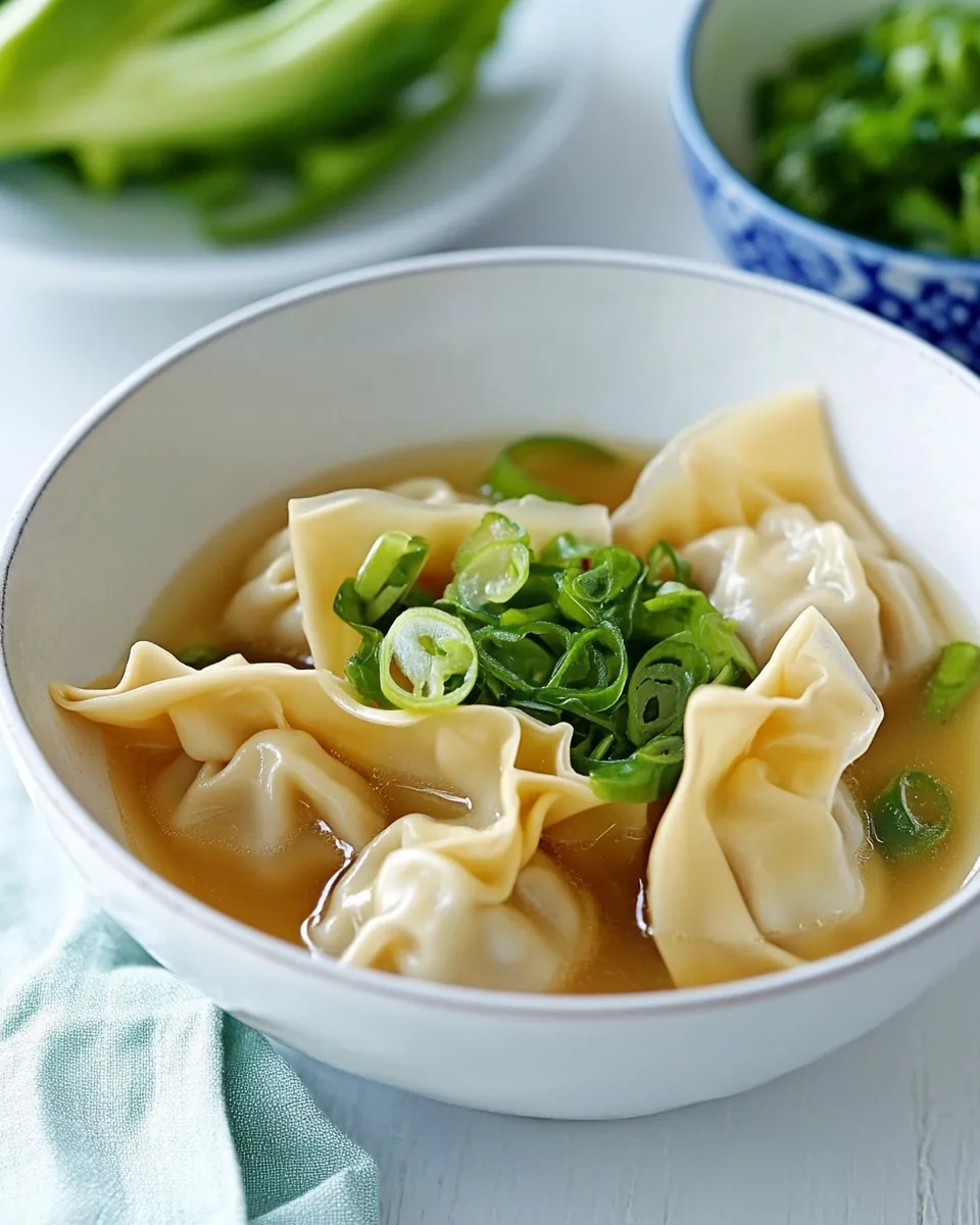 Wonton Soup