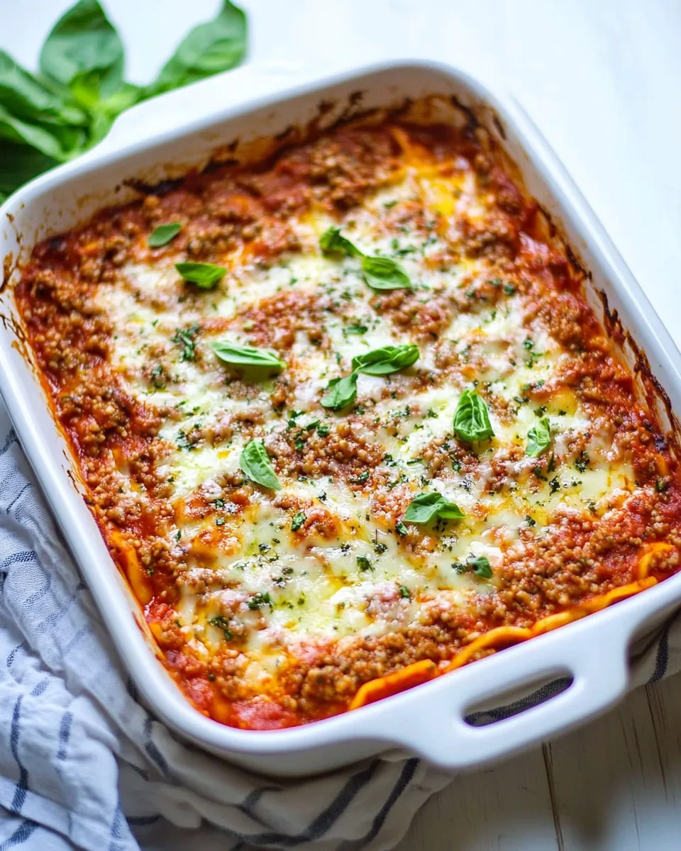 Zucchini Lasagna